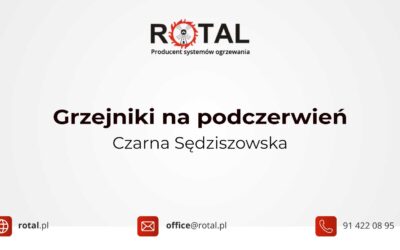Grzejniki na&nbsp;podczerwień Czarna Sędziszowska