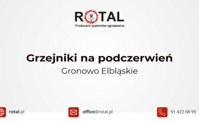 Grzejniki na&nbsp;podczerwień Gronowo Elbląskie