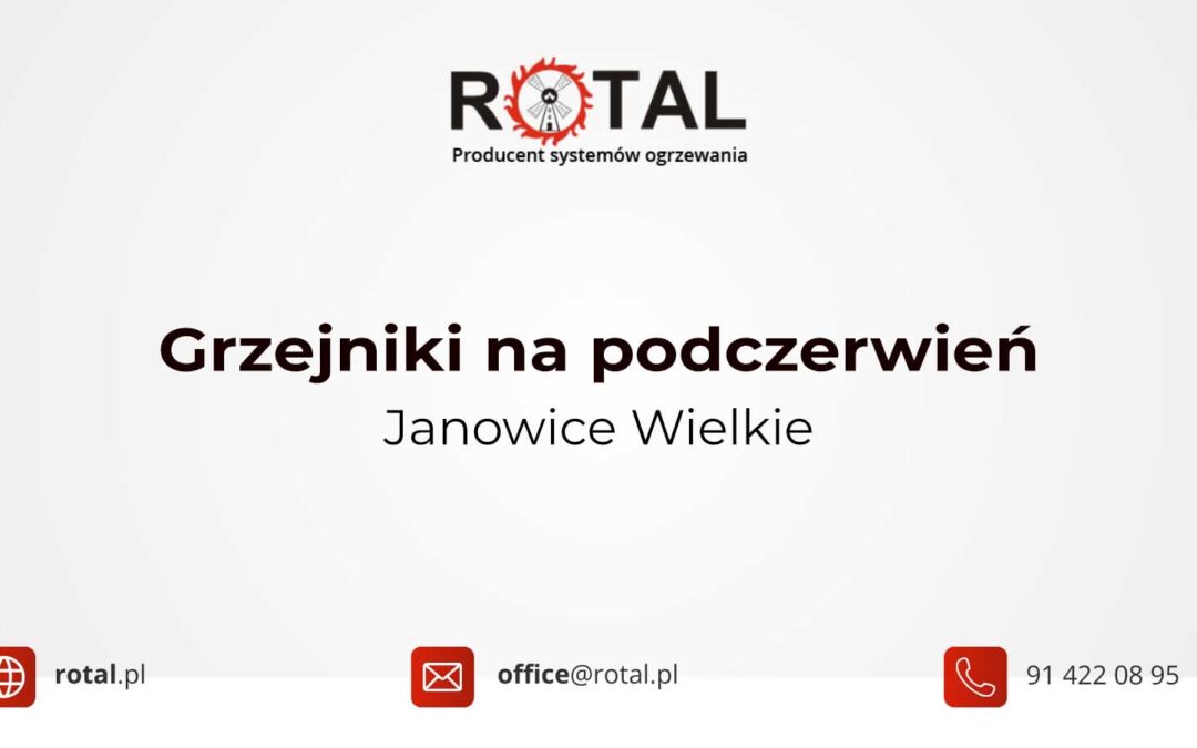 Grzejniki na podczerwień Janowice Wielkie