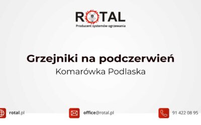 Grzejniki na&nbsp;podczerwień Komarówka Podlaska