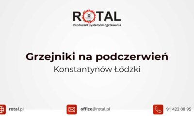 Grzejniki na&nbsp;podczerwień Konstantynów Łódzki