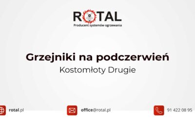 Grzejniki na&nbsp;podczerwień Kostomłoty Drugie