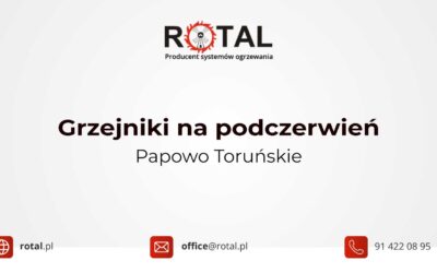 Grzejniki na&nbsp;podczerwień Papowo Toruńskie