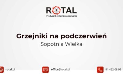 Grzejniki na&nbsp;podczerwień Sopotnia Wielka