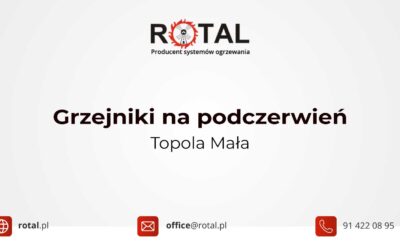 Grzejniki na&nbsp;podczerwień Topola Mała