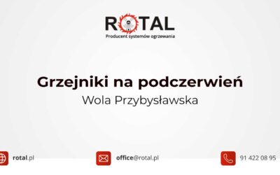 Grzejniki na&nbsp;podczerwień Wola Przybysławska