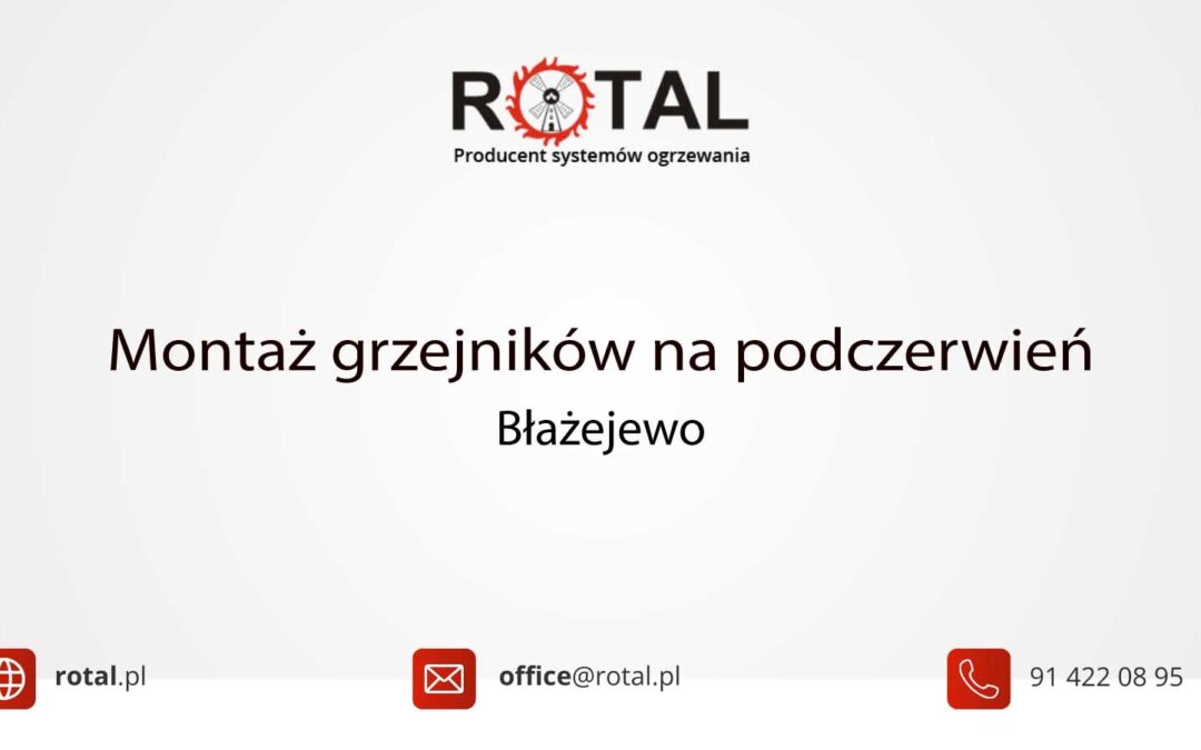 Montaż grzejników na podczerwień Biadoliny Radłowskie