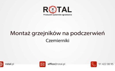 Montaż grzejników na podczerwień w Czemiernikach
