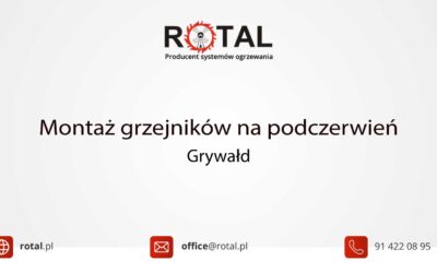 Montaż grzejników na&nbsp;podczerwień w&nbsp;Grywałdzie