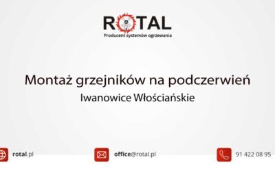 Montaż grzejników na&nbsp;podczerwień w&nbsp;Iwanowicach Włościańskich
