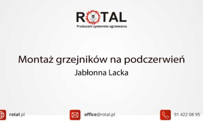 Montaż grzejników na&nbsp;podczerwień w&nbsp;Jabłonnie Lackiej