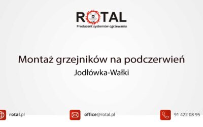 Montaż grzejników na&nbsp;podczerwień w&nbsp;Jodłówce-Wałkach