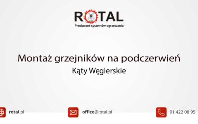 Montaż grzejników na&nbsp;podczerwień w&nbsp;Kątach Węgierskich