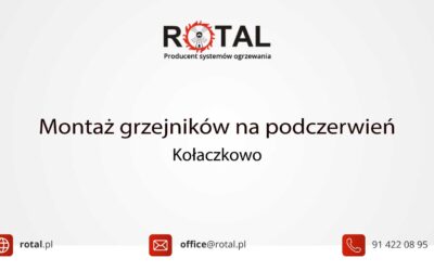 Montaż grzejników na podczerwień w Kołaczkowie