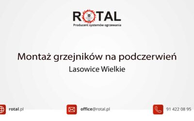 Montaż grzejników na&nbsp;podczerwień w&nbsp;Lasowicach Wielkich