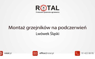Montaż grzejników na&nbsp;podczerwień w&nbsp;Lwówku Śląskim