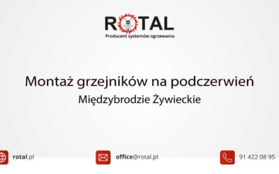 Montaż grzejników na&nbsp;podczerwień w&nbsp;Międzybrodziu Żywieckim