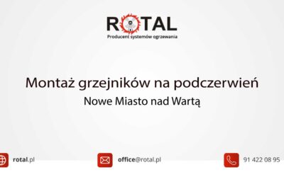 Montaż grzejników na&nbsp;podczerwień w&nbsp;Nowym Mieście nad&nbsp;Wartą