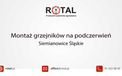 Montaż grzejników na&nbsp;podczerwień w&nbsp;Siemianowicach Śląskich
