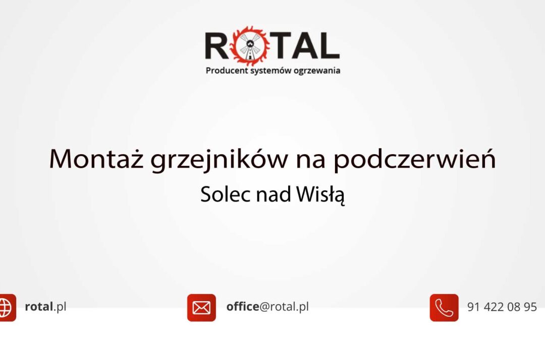 Montaż grzejników na podczerwień Biadoliny Radłowskie