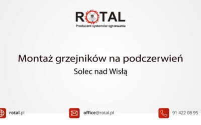 Montaż grzejników na&nbsp;podczerwień w&nbsp;Solcu nad&nbsp;Wisłą
