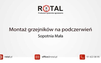 Montaż grzejników na&nbsp;podczerwień w&nbsp;Sopotni Małej