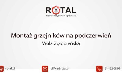 Montaż grzejników na&nbsp;podczerwień w&nbsp;Woli Zgłobieńskiej